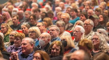 Photo of people at a concert